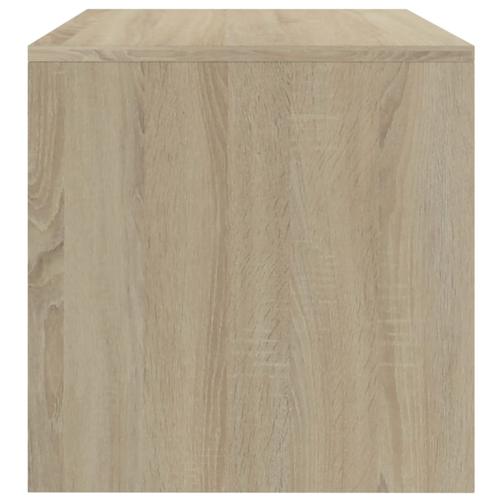 vidaXL Szafka pod TV, dąb sonoma, 120x40x40cm, materiał drewnopochodny