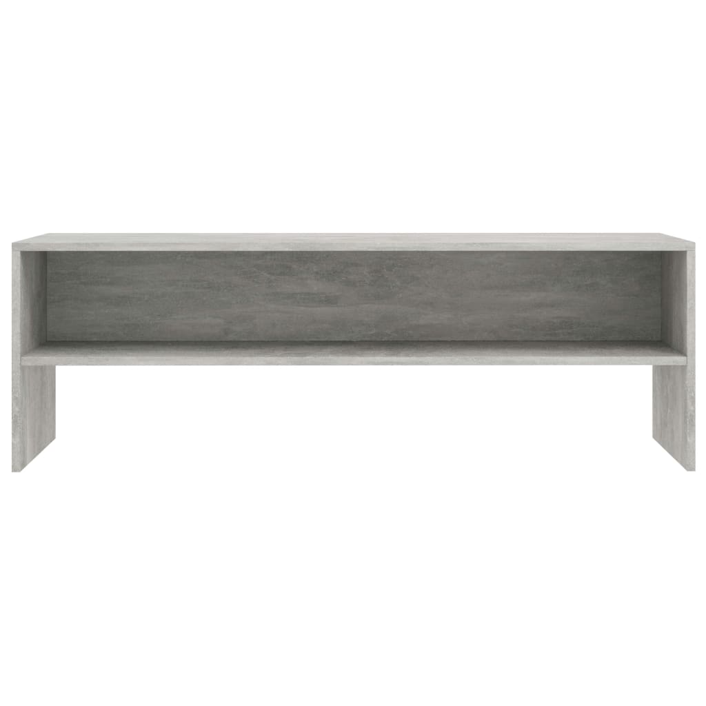 vidaXL Szafka pod TV, betonowy szary, 120x40x40 cm