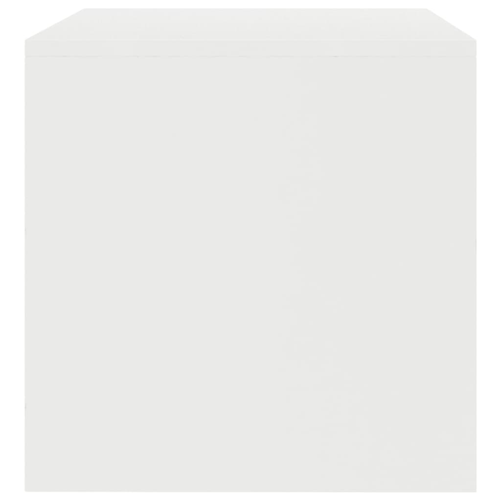 vidaXL Szafka pod TV, biała, 100x40x40 cm, materiał drewnopochodny