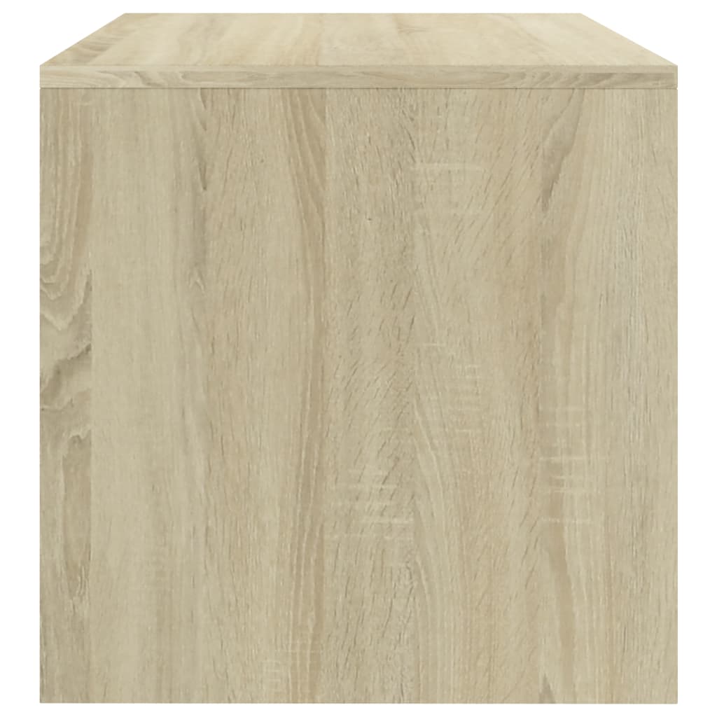 vidaXL Szafka pod TV, dąb sonoma, 100x40x40cm, materiał drewnopochodny