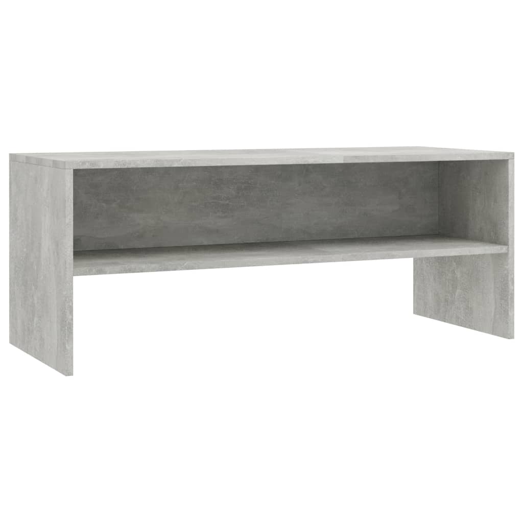 vidaXL Szafka pod TV, betonowy szary, 100x40x40 cm