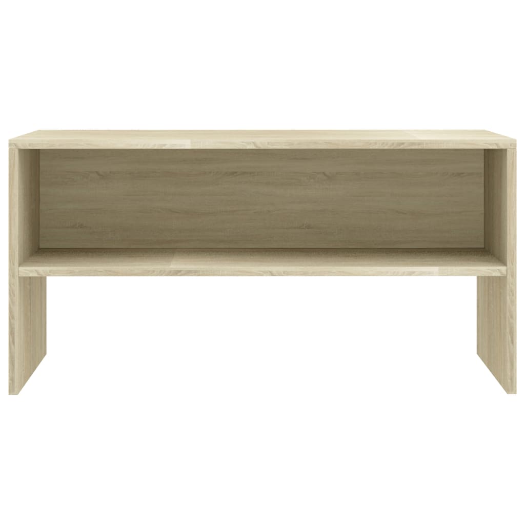 vidaXL Szafka pod TV, dąb sonoma, 80x40x40 cm, materiał drewnopochodny