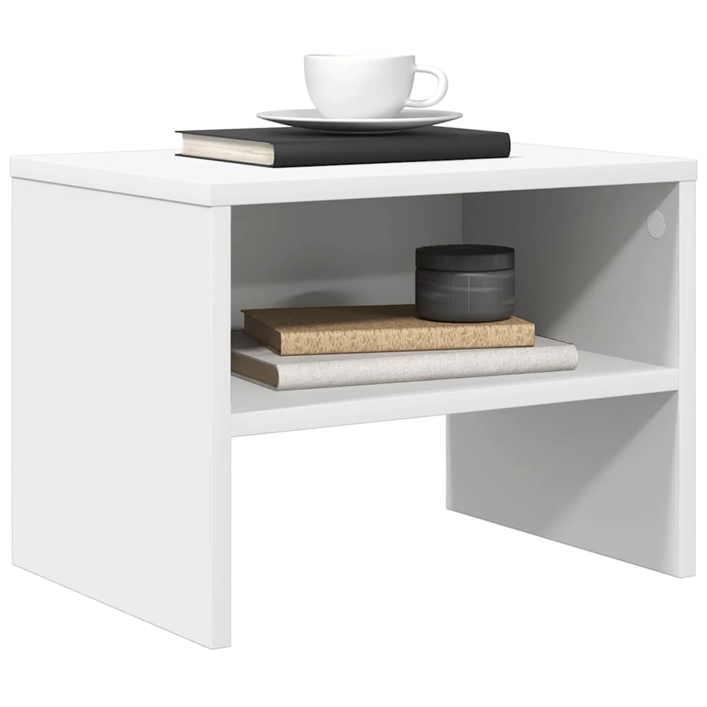 vidaXL Szafki nocne, 2 szt., białe 40x30x30 cm materiał drewnopochodny