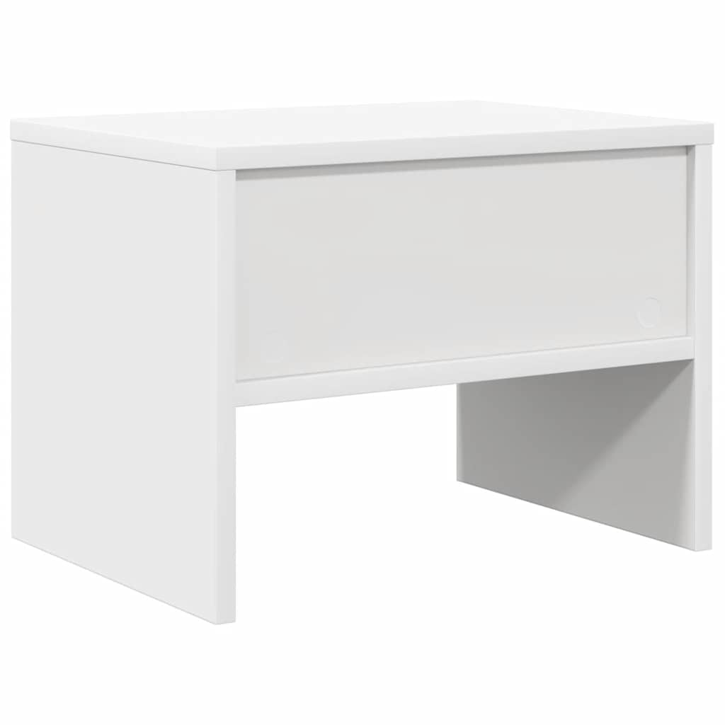 vidaXL Szafki nocne, 2 szt., białe 40x30x30 cm materiał drewnopochodny