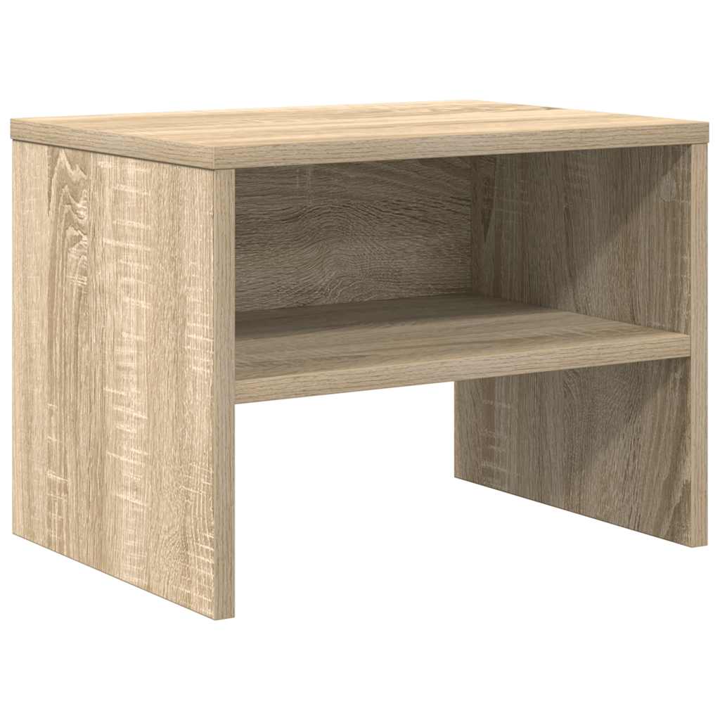vidaXL Szafka nocna, dąb sonoma, 40x30x30 cm, materiał drewnopochodny