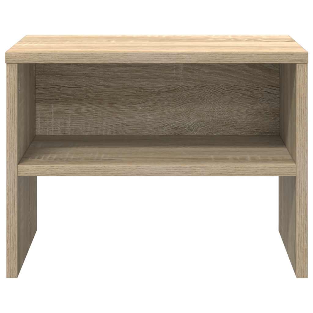 vidaXL Szafka nocna, dąb sonoma, 40x30x30 cm, materiał drewnopochodny