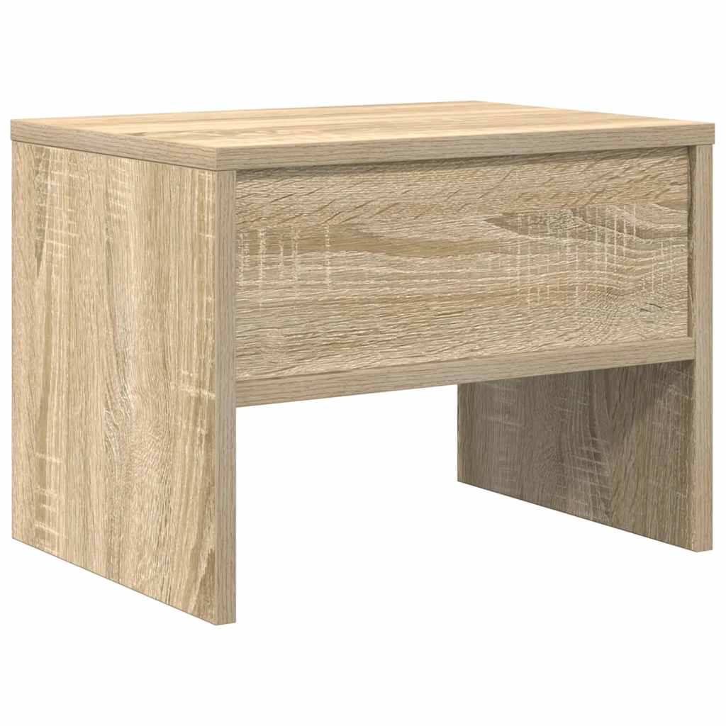 vidaXL Szafka nocna, dąb sonoma, 40x30x30 cm, materiał drewnopochodny