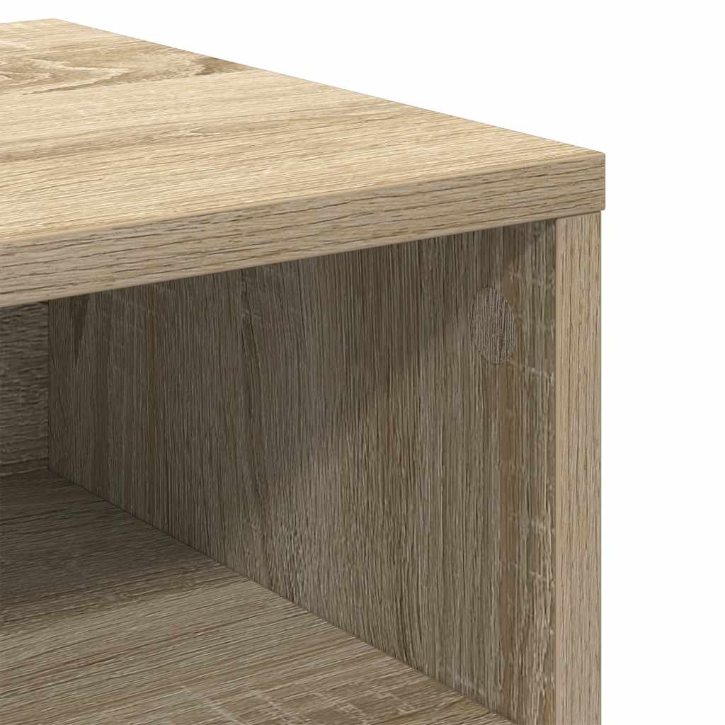 vidaXL Szafka nocna, dąb sonoma, 40x30x30 cm, materiał drewnopochodny