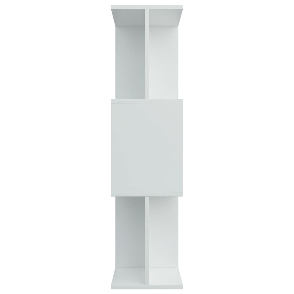 vidaXL Regał na książki, biały, 80x24x96 cm, materiał drewnopochodny