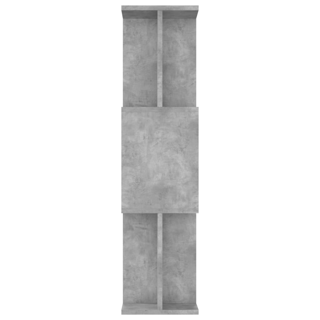 vidaXL Regał na książki/przegroda, szarość betonu, 80x24x96 cm