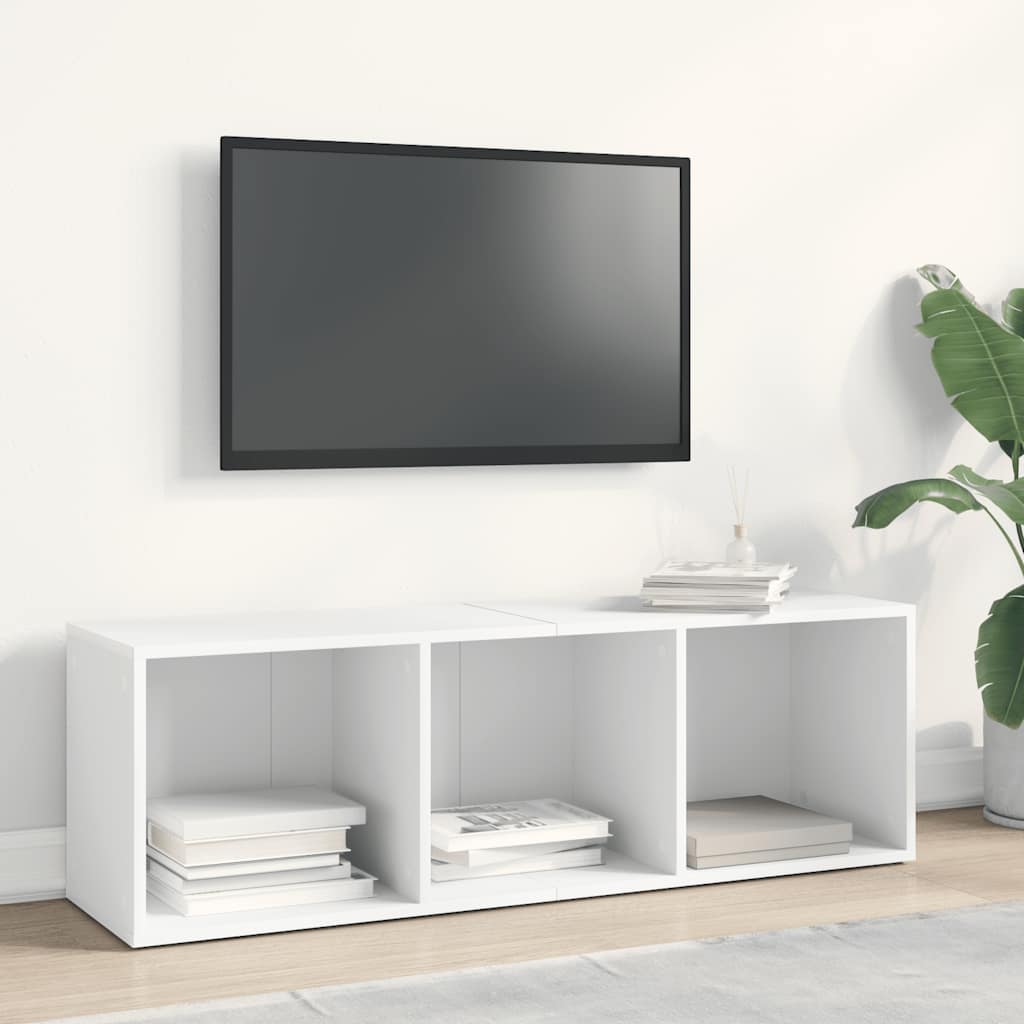 vidaXL Regał na książki, biały, 36x30x114 cm, materiał drewnopochodny