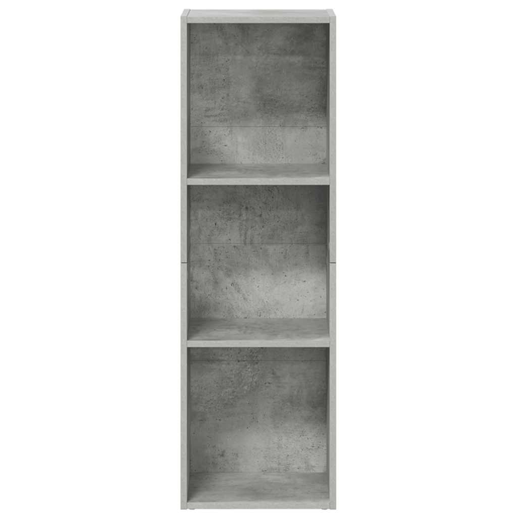 vidaXL Regał, betonowy szary, 36x30x114 cm, materiał drewnopochodny