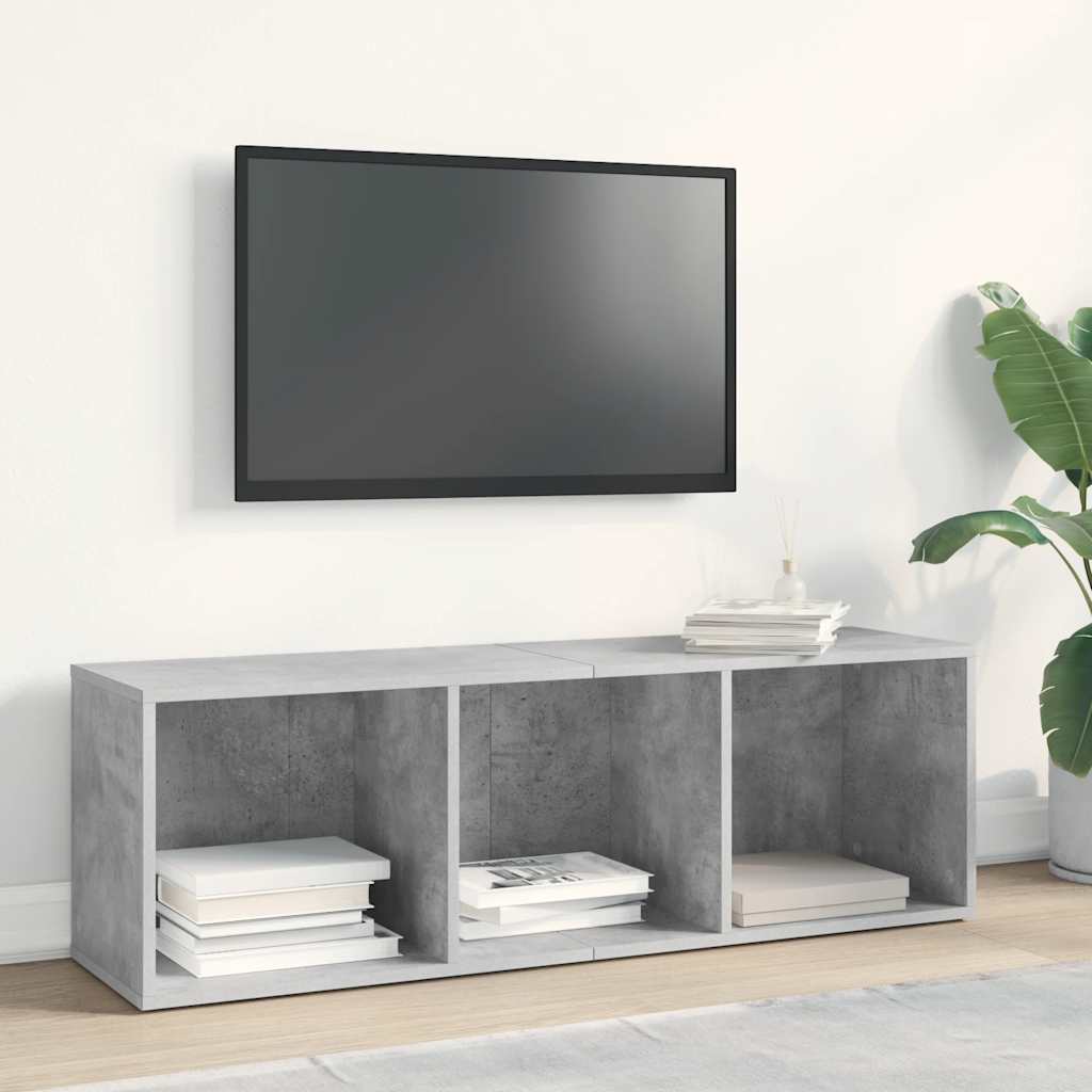 vidaXL Regał, betonowy szary, 36x30x114 cm, materiał drewnopochodny