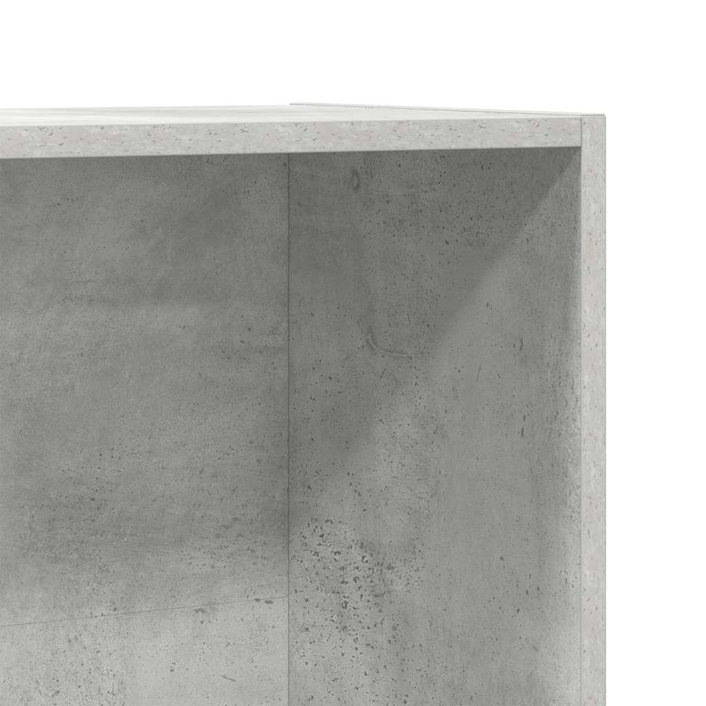 vidaXL Regał, betonowy szary, 36x30x114 cm, materiał drewnopochodny