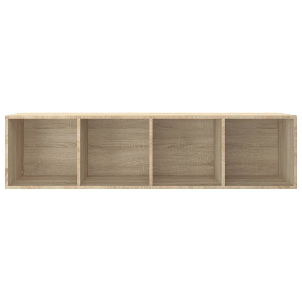 vidaXL Regał na książki/szafka TV, dąb sonoma, 36x30x143 cm