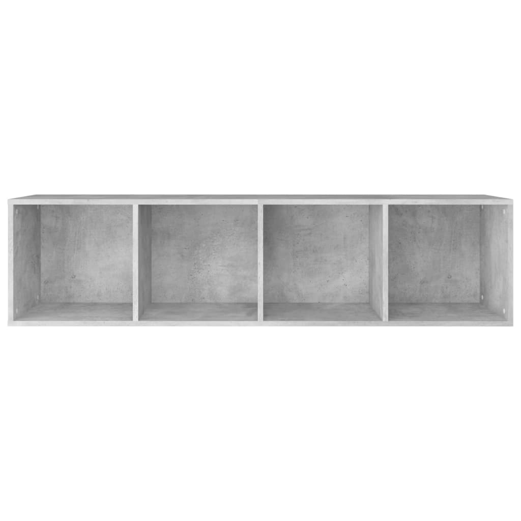 vidaXL Regał, betonowy szary, 36x30x143 cm, materiał drewnopochodny