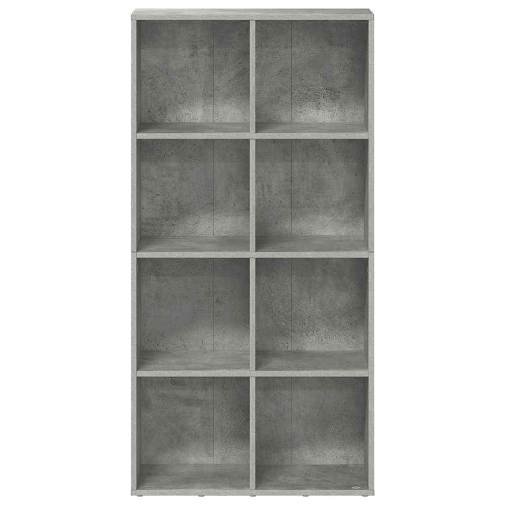 vidaXL Regał na książki/szafka, betonowy szary, 66x30x130 cm