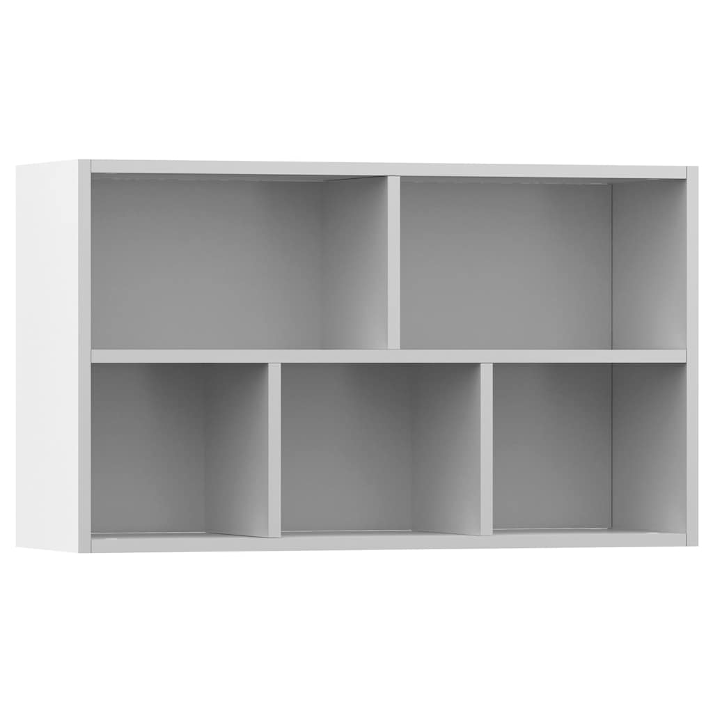 vidaXL Regał na książki/szafka, biały, 50x25x80 cm