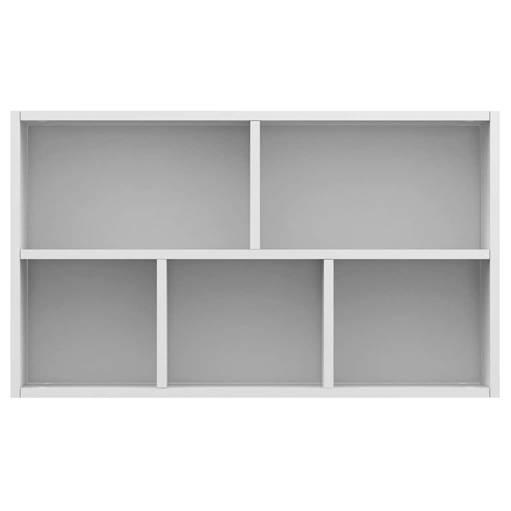 vidaXL Regał na książki/szafka, biały, 50x25x80 cm