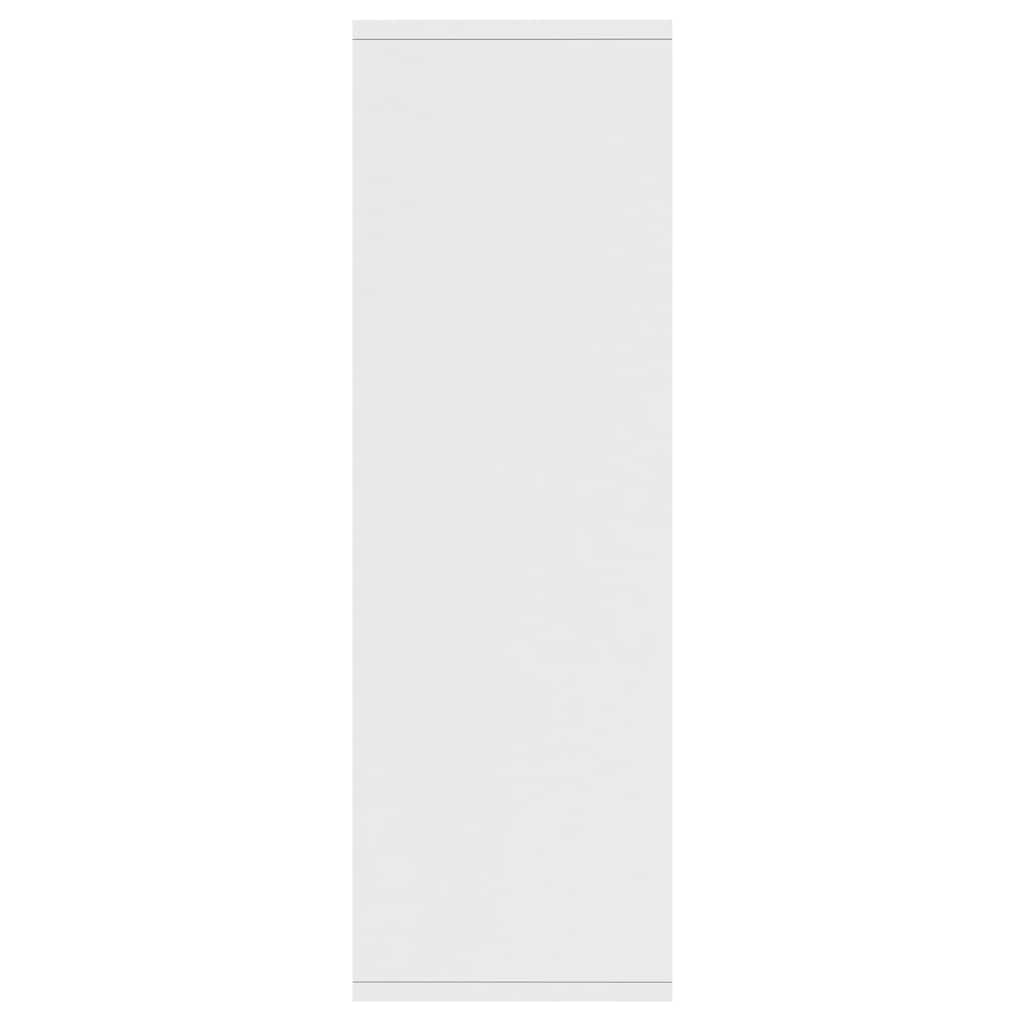 vidaXL Regał na książki/szafka, biały, 50x25x80 cm