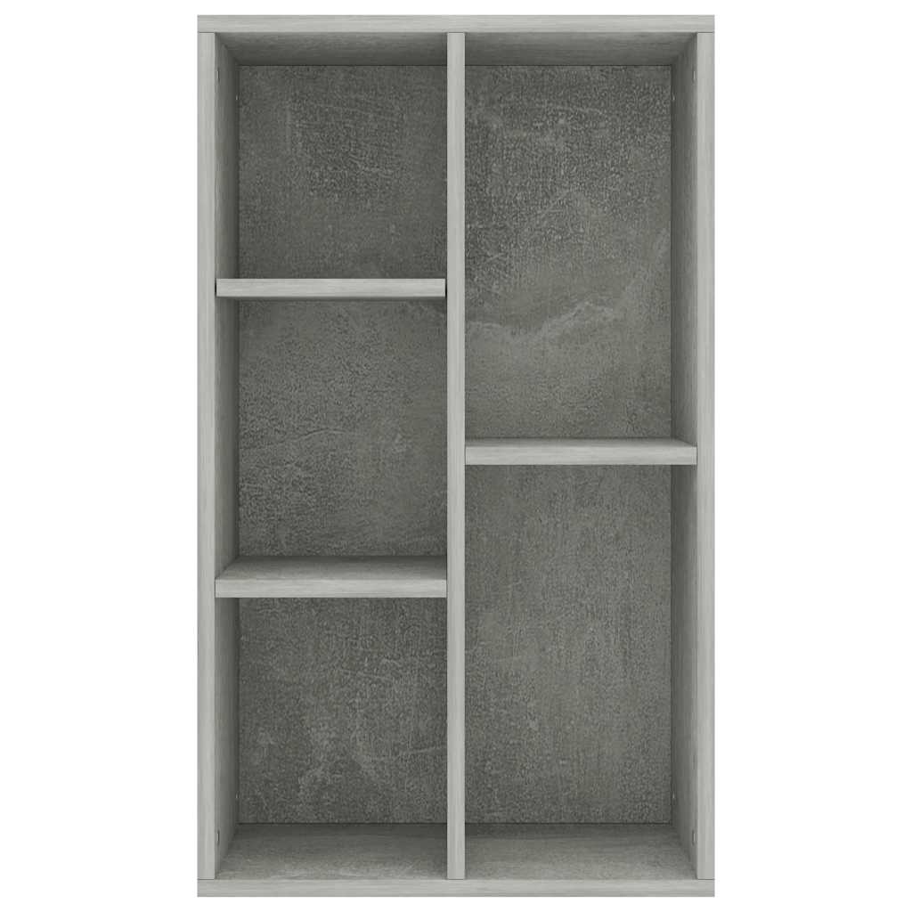 vidaXL Regał na książki/szafka, betonowy szary, 50x25x80 cm