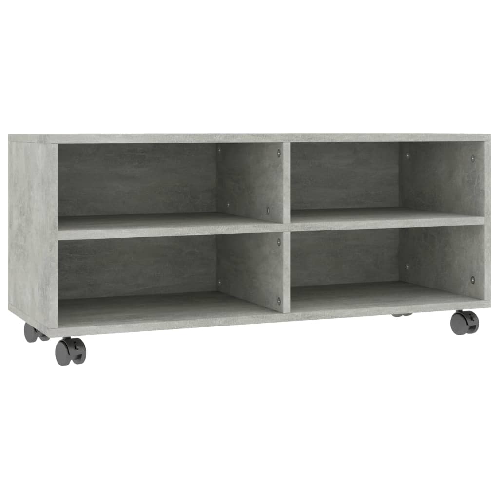 vidaXL Szafka pod TV, kolor betonowy szary, 90x35x35 cm