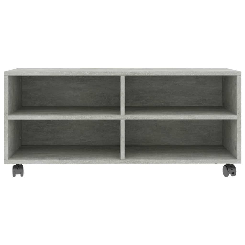 vidaXL Szafka pod TV, kolor betonowy szary, 90x35x35 cm