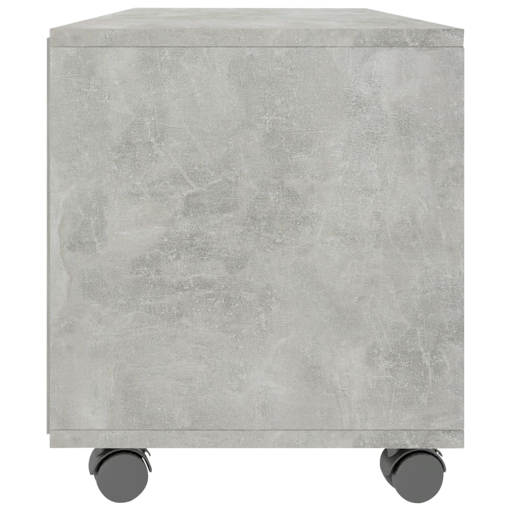 vidaXL Szafka pod TV, kolor betonowy szary, 90x35x35 cm