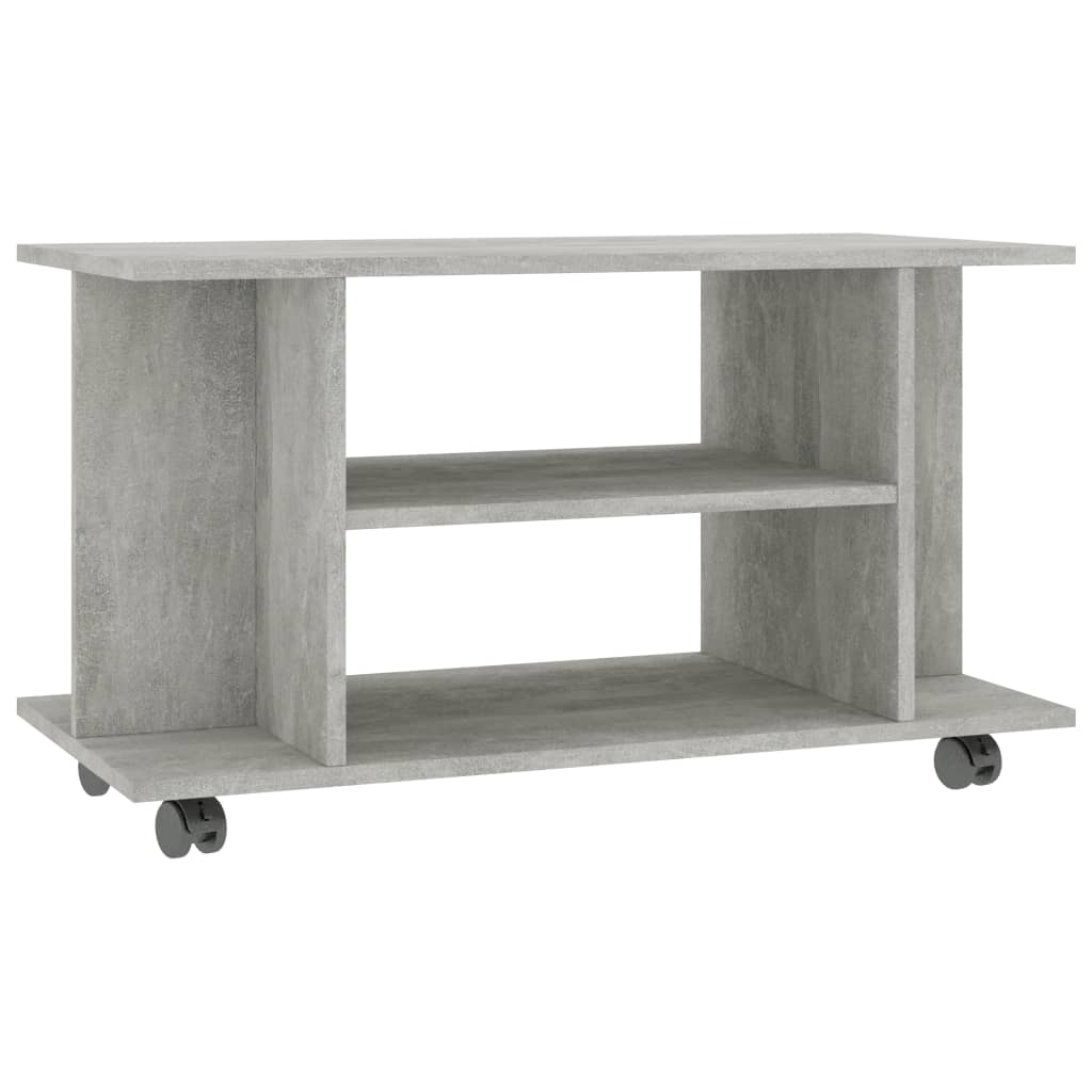 vidaXL Szafka pod TV, kolor betonowy szary, 80x40x45 cm