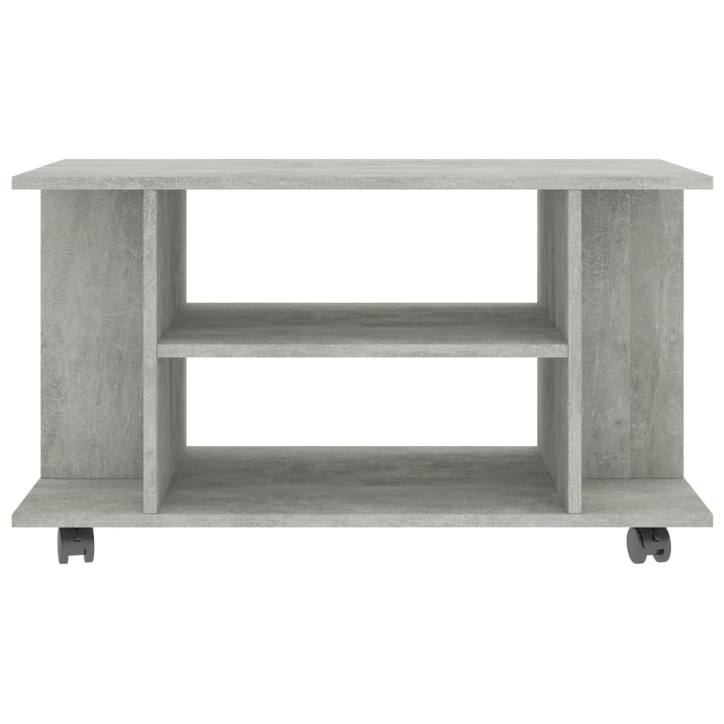 vidaXL Szafka pod TV, kolor betonowy szary, 80x40x45 cm