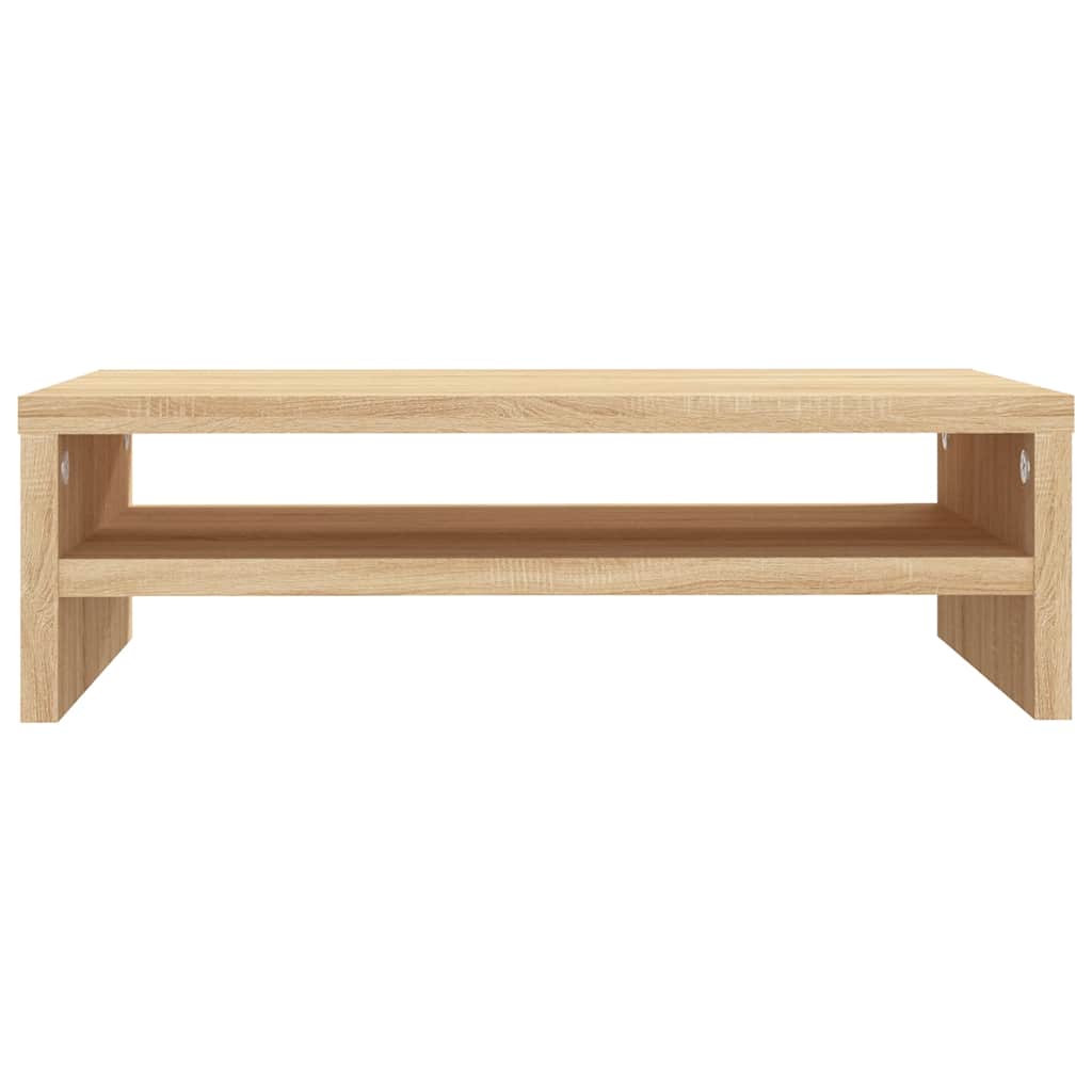 vidaXL Podstawka pod monitor, dąb sonom, 42x24x13 cm