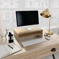 vidaXL Podstawka pod monitor, dąb sonom, 42x24x13 cm