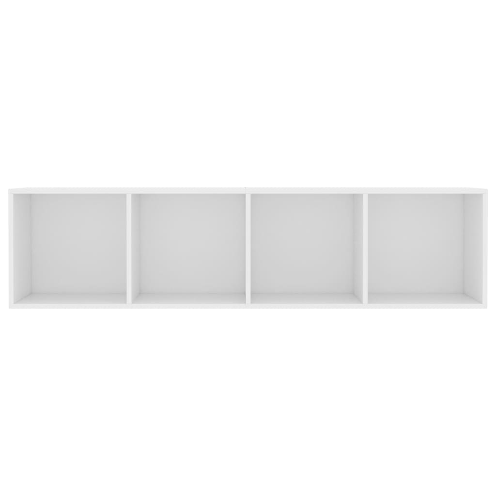 vidaXL Regał na książki/szafka TV, biały, 143x30x36 cm
