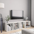 vidaXL Regał na książki/szafka TV, biały, 143x30x36 cm