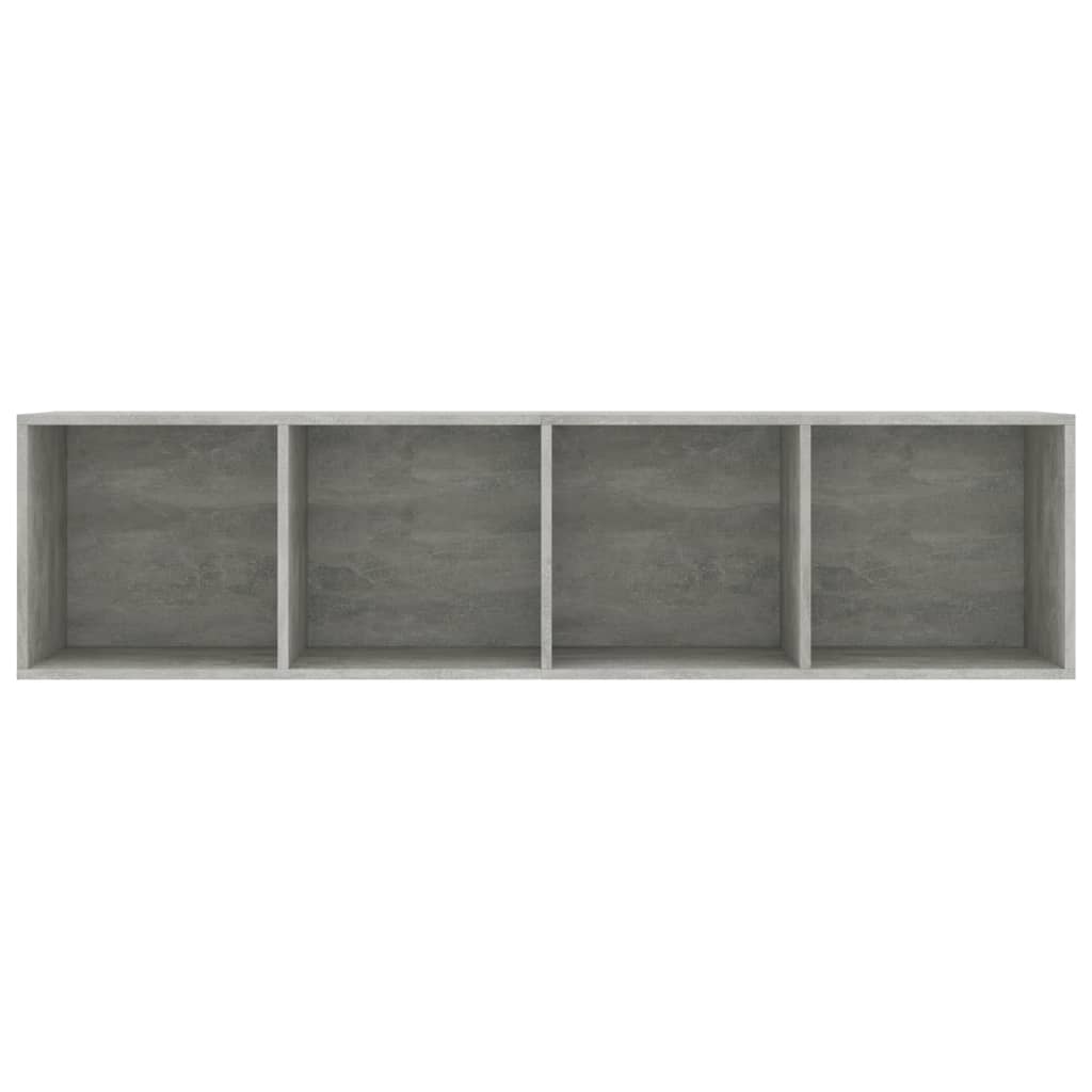 vidaXL Regał na książki/szafka TV, betonowy szary, 143x30x36 cm