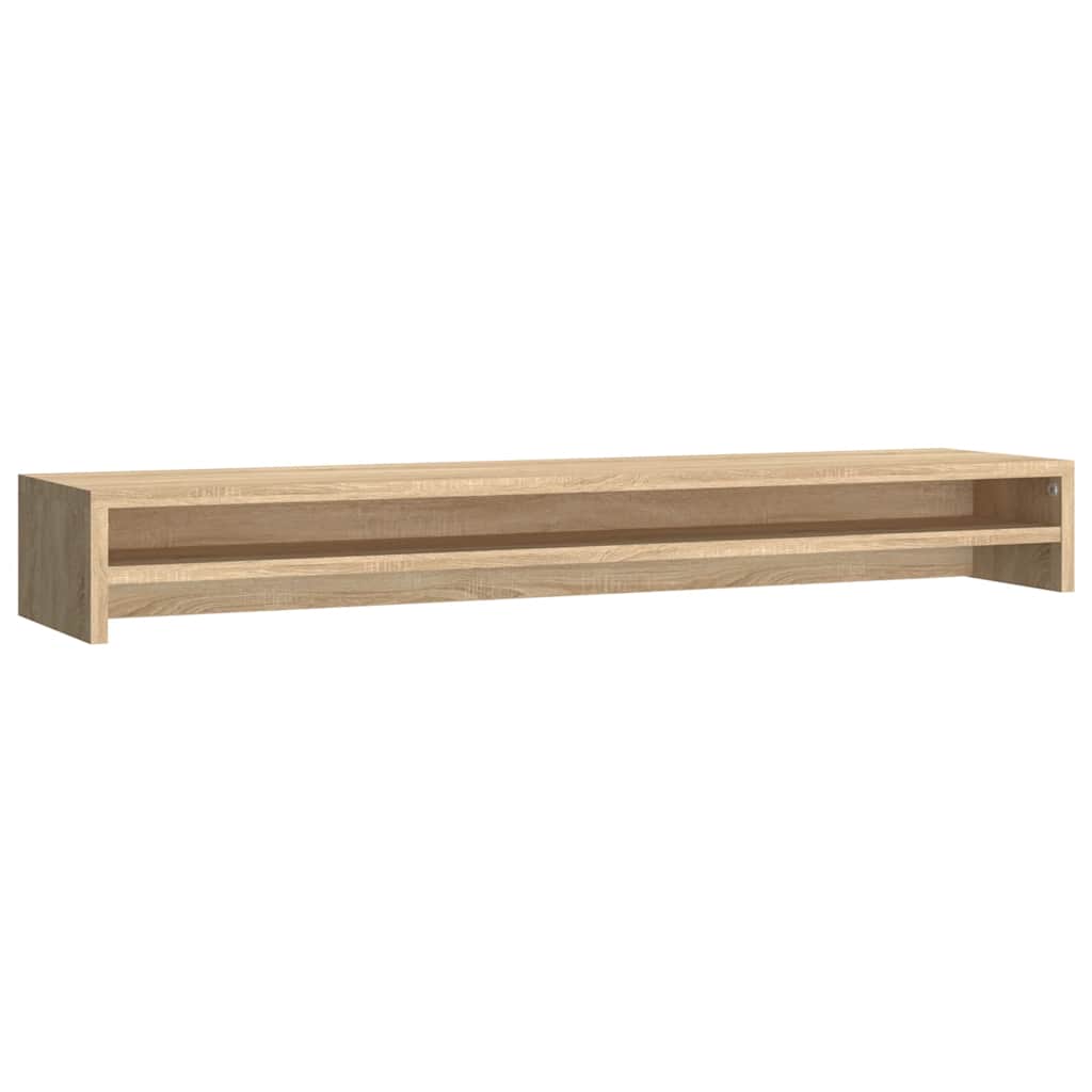 vidaXL Podstawka pod monitor, dąb sonoma, 100x24x13 cm
