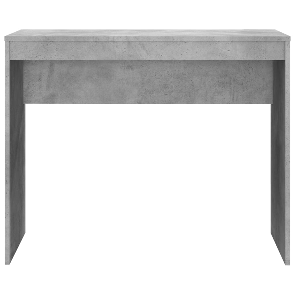 vidaXL Biurko, szarość betonu, 90x40x72 cm, materiał drewnopochodny