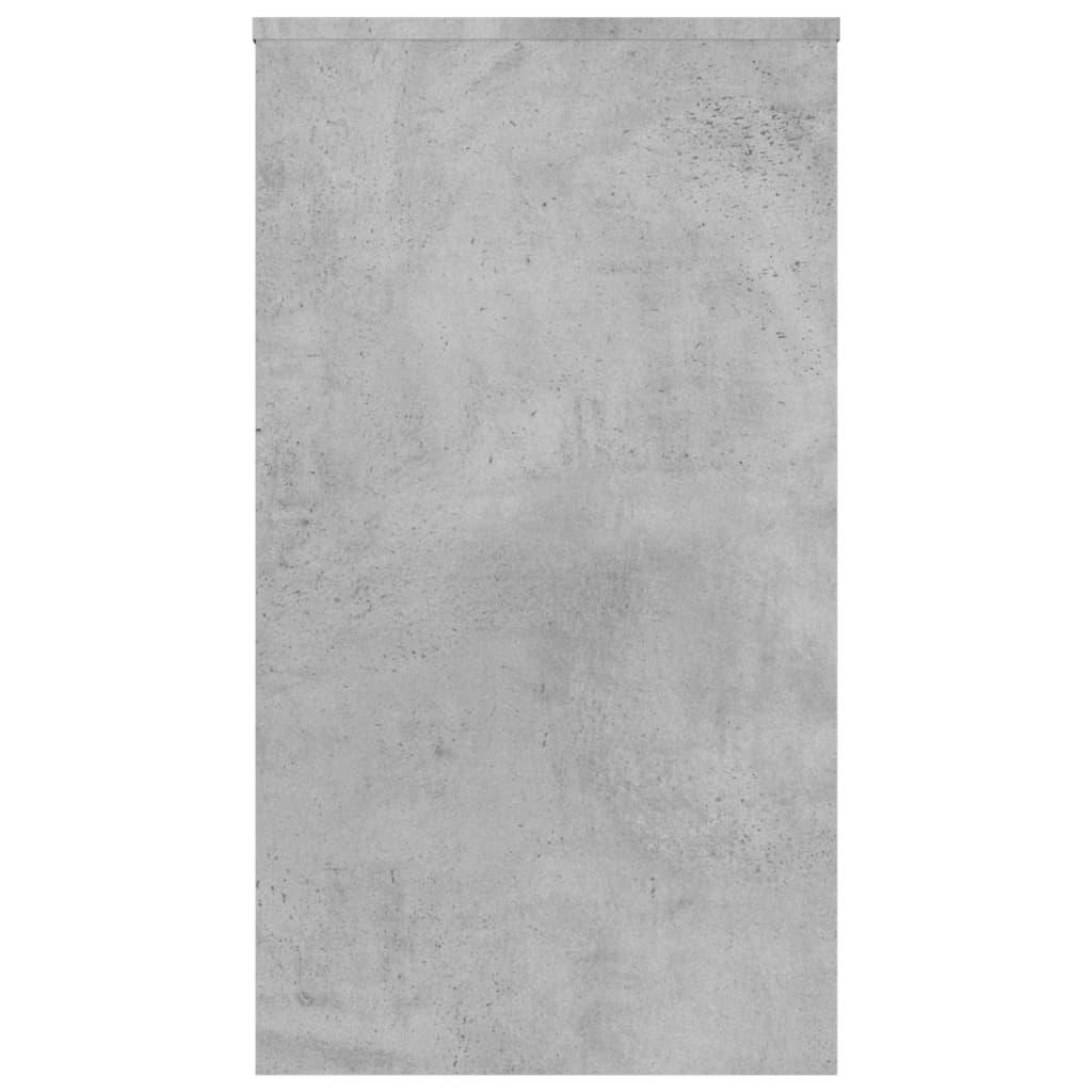 vidaXL Biurko, szarość betonu, 90x40x72 cm, materiał drewnopochodny