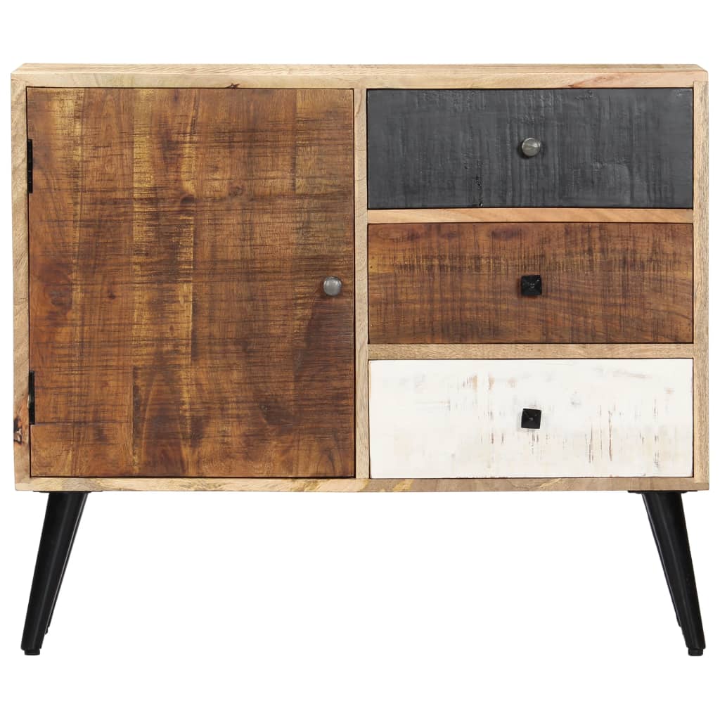 vidaXL Szafka, 88 x 30 x 73 cm, lite drewno mango