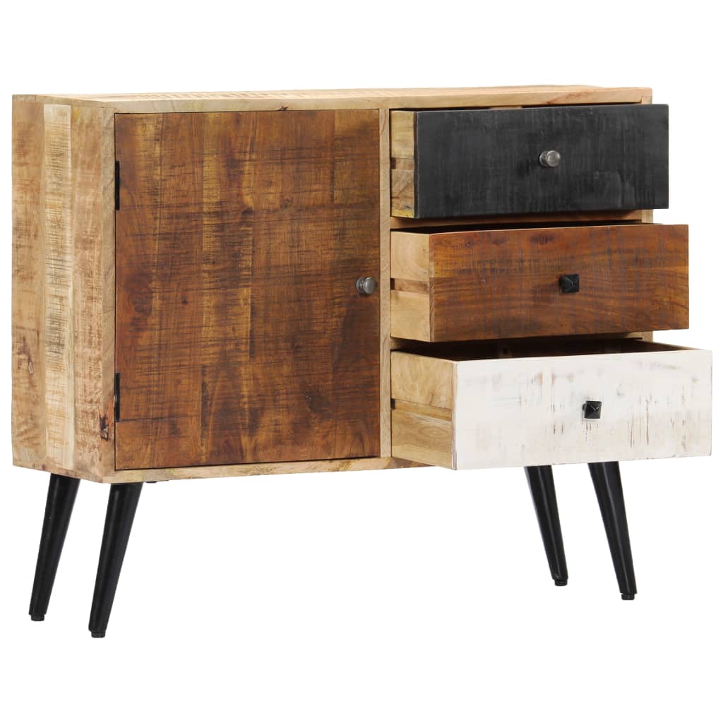 vidaXL Szafka, 88 x 30 x 73 cm, lite drewno mango