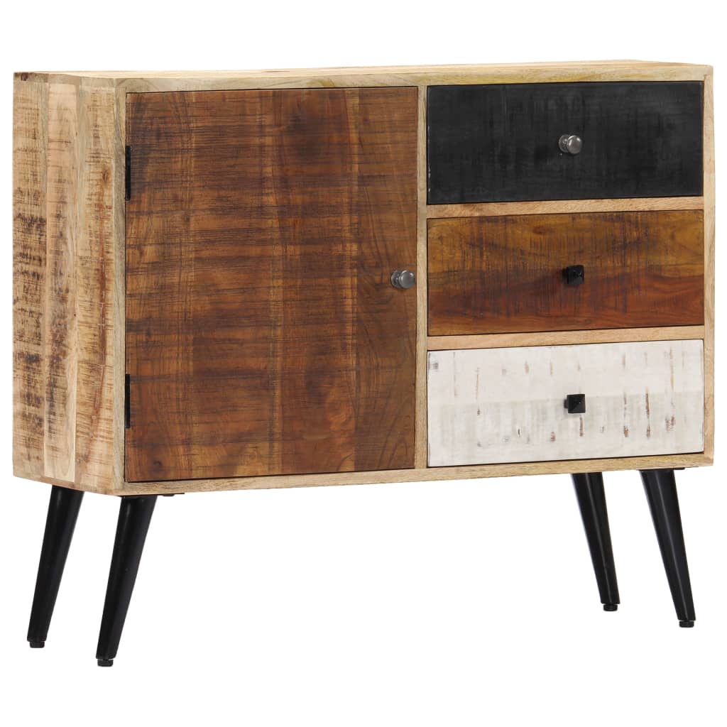 vidaXL Szafka, 88 x 30 x 73 cm, lite drewno mango