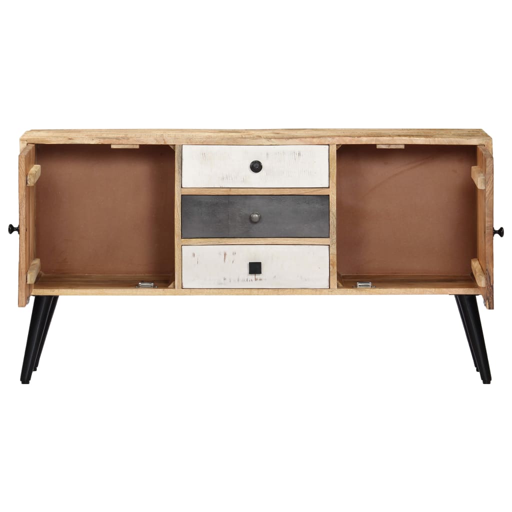 vidaXL Szafka, 118 x 30 x 62 cm, lite drewno mango