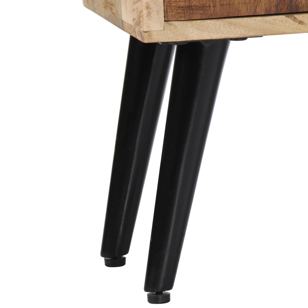 vidaXL Szafka, 118 x 30 x 62 cm, lite drewno mango