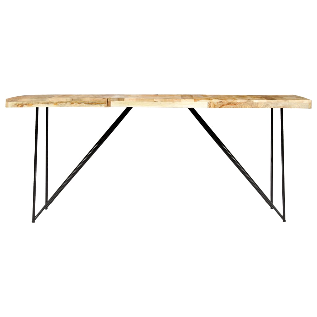 vidaXL Stół jadalniany, 180 x 90 x 76 cm, lite drewno mango