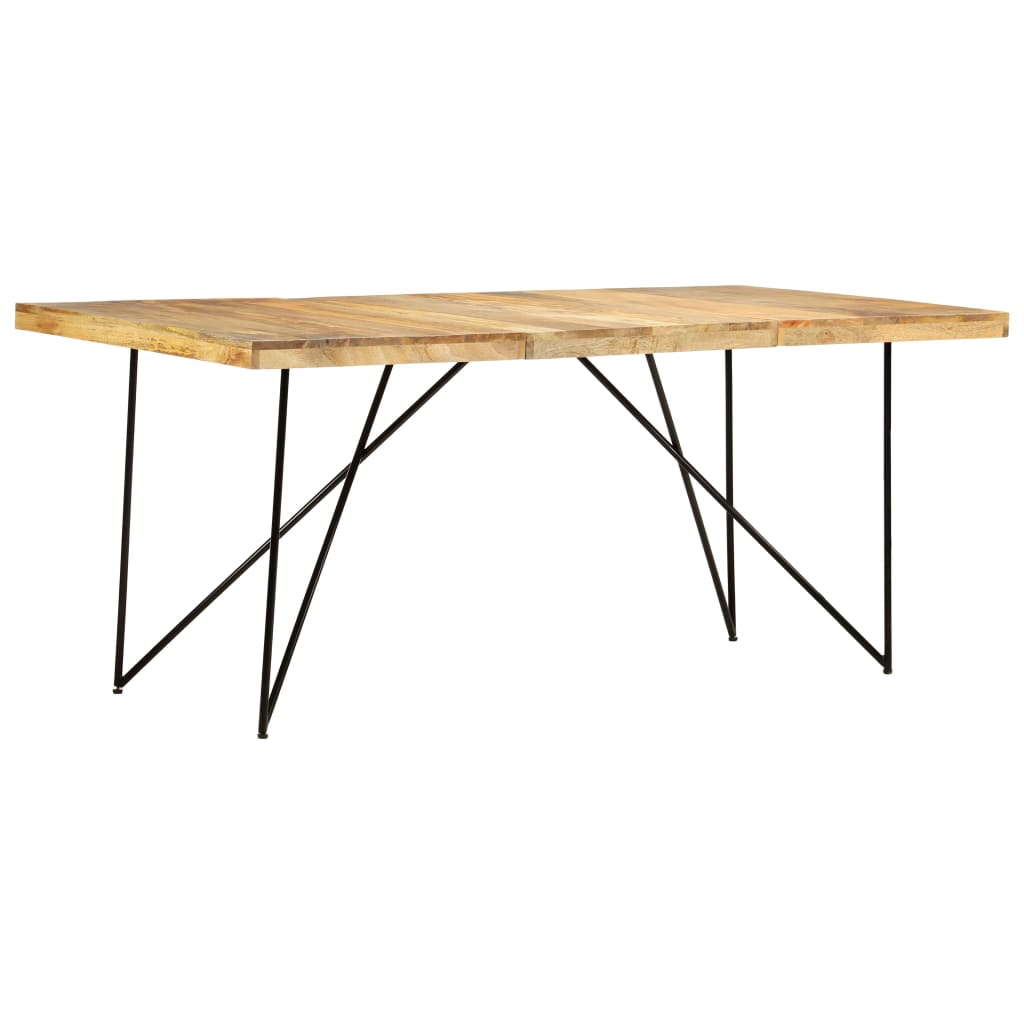 vidaXL Stół jadalniany, 180 x 90 x 76 cm, lite drewno mango