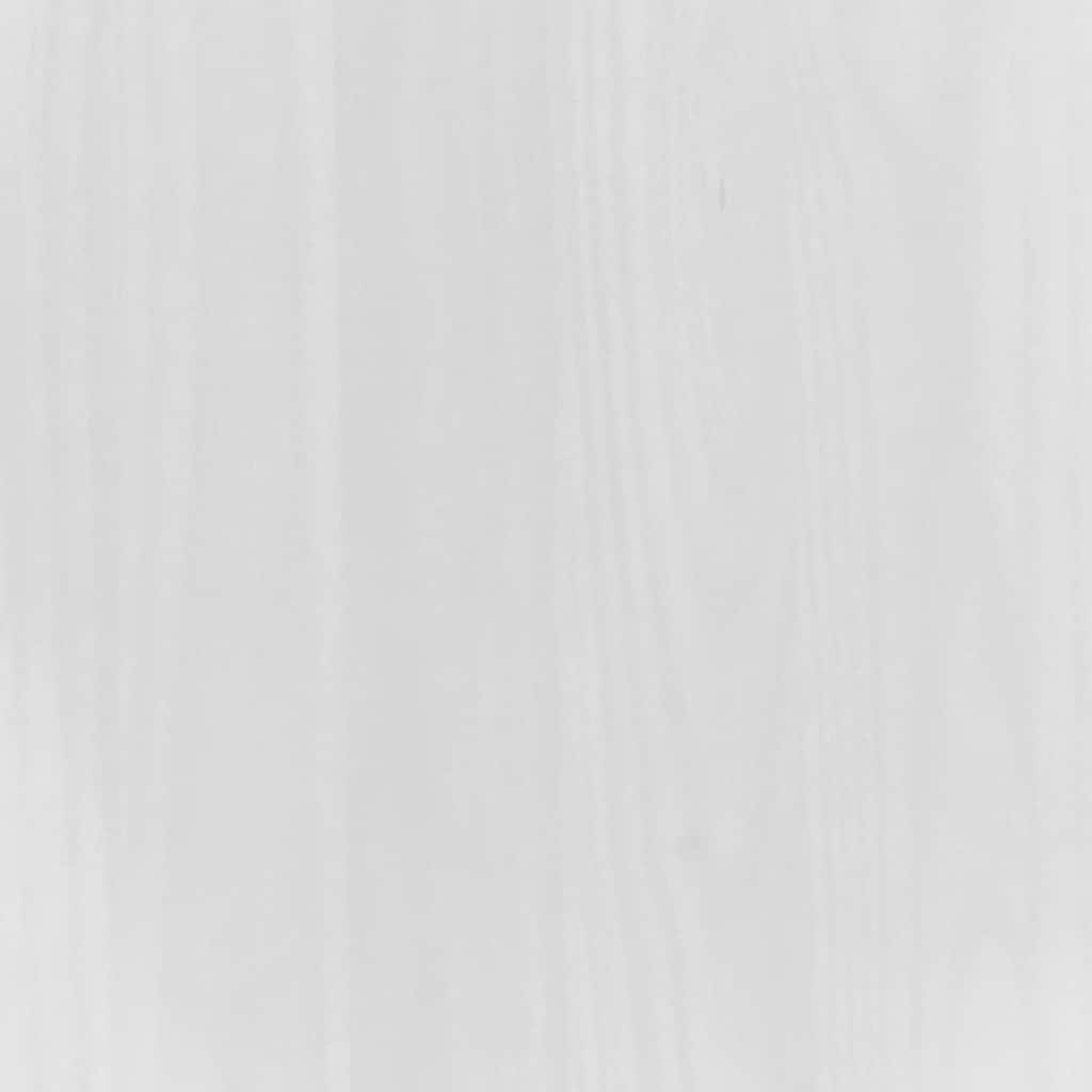vidaXL Stolik sosnowy w meksykańskim stylu Corona, biały, 100x55x44 cm
