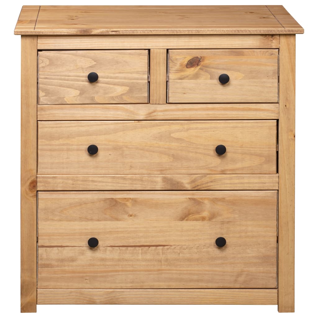 vidaXL Szafka, 80 x 40 x 83 cm, drewno sosnowe, seria Panama