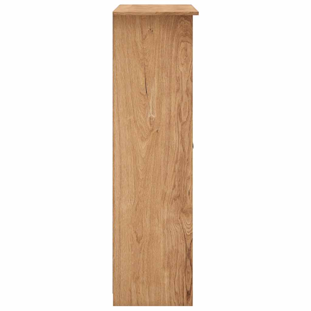 vidaXL Szafa trzydrzwiowa, 118 x 50 x 171,5 cm, sosna, seria Panama