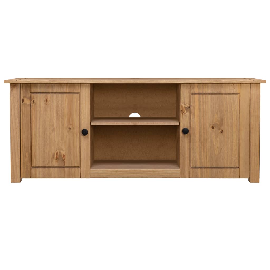 vidaXL Szafka pod TV, 120x40x50 cm, lita sosna, seria Panama