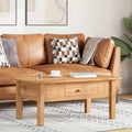 vidaXL Stolik kawowy, 100 x 60 x 43,5 cm, lita sosna, seria Panama